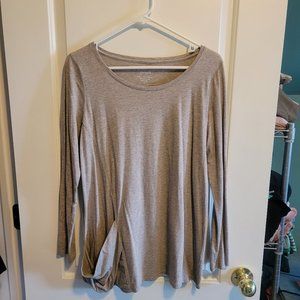 3/$20 J.Jill One Pocket Top